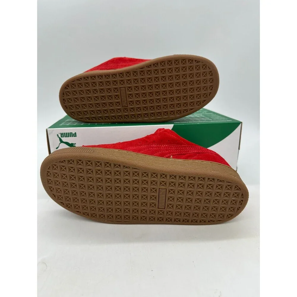 Puma Suede XL Men's Size 6 Women's size 7.5 Red Gum Athletic Shoes 401709 01